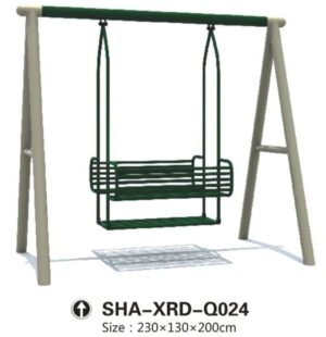 5014e06d-8d69-4226-8bcf-ace1abdb2107 Double Swing with Face-to-Face Seat Design for Children